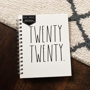 NWT Rae Dunn “Twenty Twenty” 2020 Planner